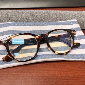 J Crew Round Blue Light Glasses